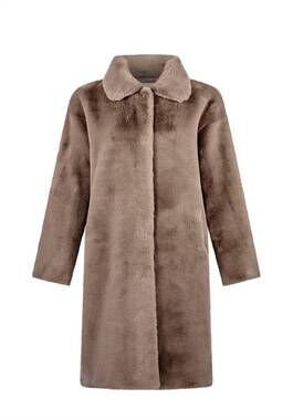 NEW ANGEL WINGS BY LUCY women's mr greys coat in mocha